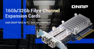 QNAP lanza las tarjetas de expansión de Fibra Canal, de doble puerto y 16 Gb o 32 Gb